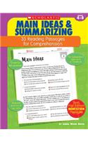 35 Reading Passages for Comprehension: Main Ideas & Summarizing