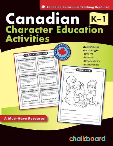 Canadian Character Education Activities Grades K-1: (Character Development)