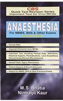 Anaesthesia for MBBS BDS & Other Exams