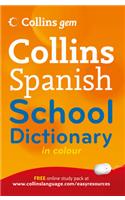 Collins Gem Spanish School Dictionary