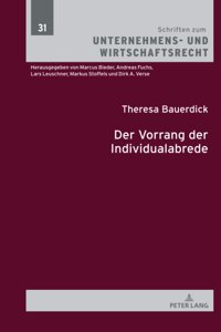 Der Vorrang der Individualabrede