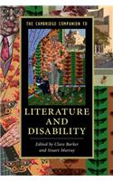 Cambridge Companion to Literature and Disability