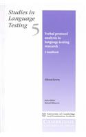 Using Verbal Protocols in Language Testing Research: A Handbook