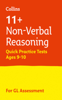 Letts 11+ Success - 11+ Non-Verbal Reasoning Quick Practice Tests Age 9-10 for the Gl Assessment Tests