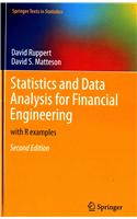 Statistics and Data Analysis for Financial Engineering