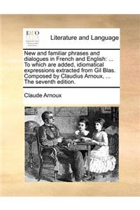 New and familiar phrases and dialogues in French and English