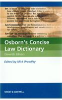 Osborn’s Concise Law Dictionary,11/e