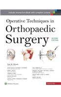 Operative Techniques in Orthopaedic Surgery (Four Volume Set)