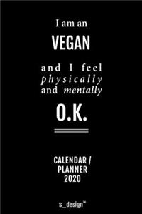 Calendar 2020 for Vegans / Vegan
