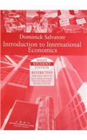 Introduction To International Economics