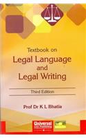 Textbook on Legal Language & Legal Writing