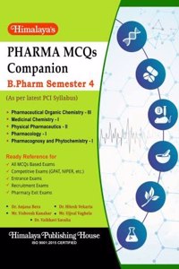 PHARMA MCQs Companion (Sem 4, B.Pharm)