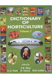 Dictionary Of Horticulture Vol.3