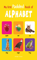 My First Padded Book Of Alphabet: Early Learning Padded Board Books for Children