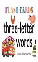 Three-Letter Words - Flash Cards