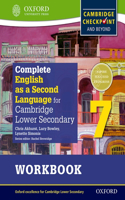 Complete English as a Second Language for Cambridge Lower Secondary Workbook 7 & CD