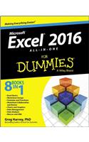 Excel 2016 All-in-One For Dummies