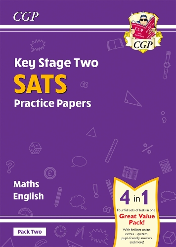 KS2 Maths & English Year 6 SATS Practice Papers: Pack 2 - for 2026 (with free Online Extras)