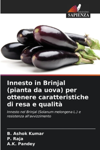 Innesto in Brinjal (pianta da uova) per ottenere caratteristiche di resa e qualità