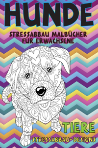 Stressabbau Malbücher für Erwachsene - Stressabbau-Designs - Tiere - Hunde