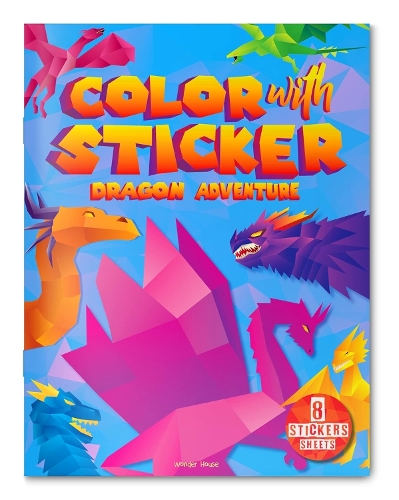 Color with sticker Dragon Adventure