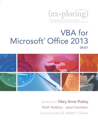 VBA for Microsoft Office 2013, Brief