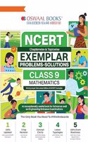 Oswaal NCERT Exemplar (Problems - Solutions) Class 9 Mathematics Book For 2024 Exam