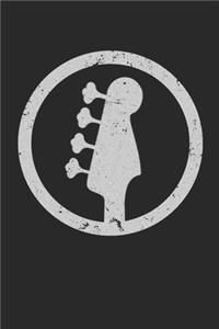 Blank Bass Tab Notebook