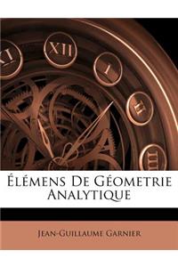 �l�mens de G�ometrie Analytique
