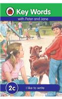Key Words 2c: I Like to Write Ladybird [Hardcover] Ladybird