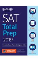 SAT Total Prep 2019: 5 Practice Tests + Proven Strategies + Online