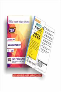 TOP NIOS Class 12 Accountancy T-320 English Medium Guide (Including Objective Type MCQs) | Updated with Latest Syllabus and Exam Pattern as per NIOS Latest Notification