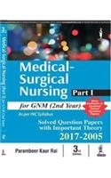 Medical Surgical Nursing Part I for GNM (2nd Year)