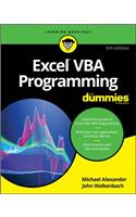 Excel VBA Programming for Dummies