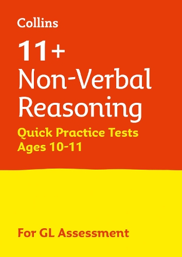 Letts 11+ Success - 11+ Non-Verbal Reasoning Quick Practice Tests Age 10-11 for the Gl Assessment Tests