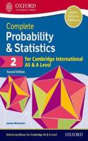 Cie a Level Statistics 2 2nd Edition Book