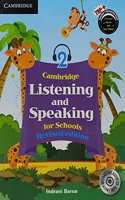 Cambridge Listening and Speaking for Schools 2 Students Book with Audio CD-ROM