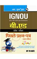 Ignou B.Ed. Entrance Test