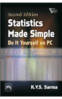 Statistics Made Simple : Do It Yourself On Pc
