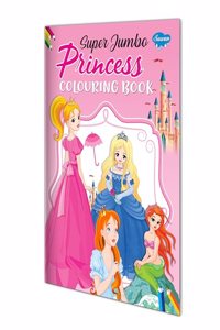 Super Jumbo Princess Colouring Book