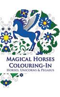 Magical Horses Colouring-In (coloring book)