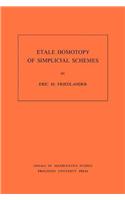 Etale Homotopy of Simplicial Schemes