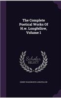 Complete Poetical Works Of H.w. Longfellow, Volume 1