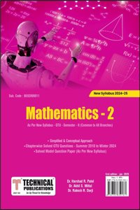 Mathematics-II for GTU 24 Course (II - COMMON - BE02000011)