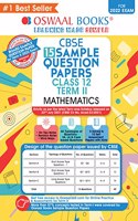 Oswaal CBSE Term 2 Mathematics Class 12 Sample Question Papers Book (For Term-2 2022 Exam)