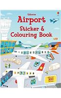 Airport Sticker and Colouring Book