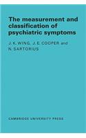 Measurement and Classification of Psychiatric Symptoms