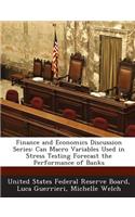 Finance and Economics Discussion Series