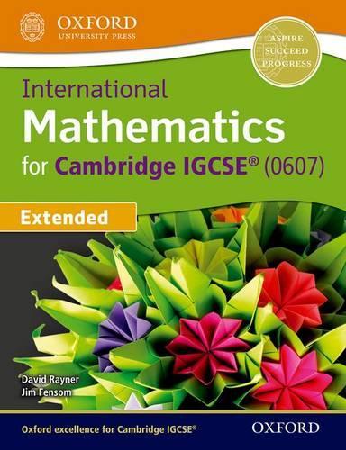 International Mathematics for Cambridge IGCSE 0607 Extended
