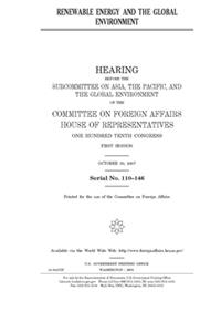 Renewable energy and the global environment